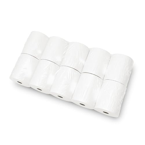 Clover PoS 3-1/8" x 230' (50 GSM) Thermal Receipt Paper - 100 New Rolls from Paper of America