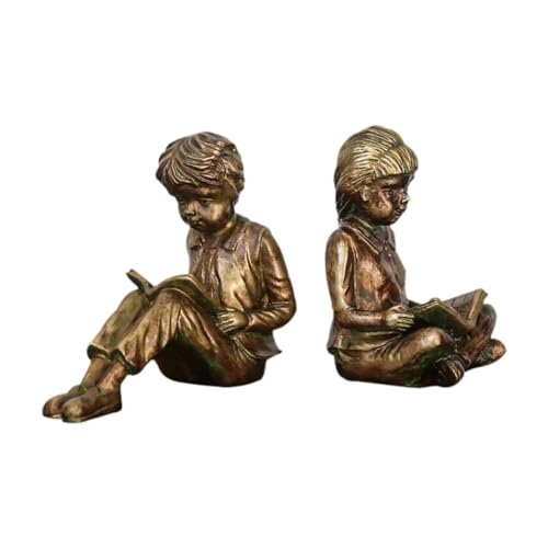 Book Organizer Reading Bookends Support Book Organizer, Decorative Tabletop Decor
