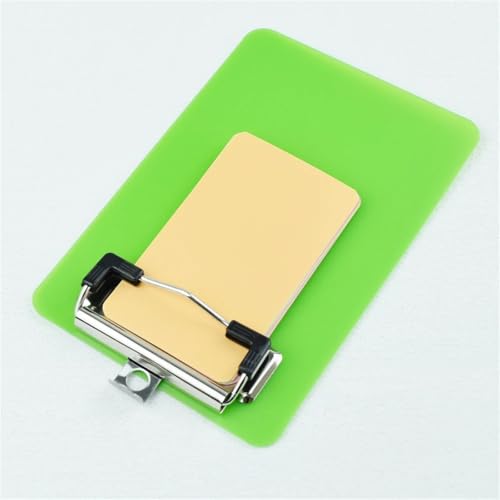 Clipboards Bulk 10Pcs Portable Multi-Function Clipboard Organizer Hangable Mini Plastic Note Holder for Home Office School for Professionals(Blue)