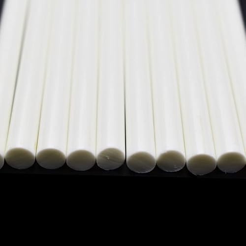 TEOYETTSF 20Pcs 7x100mm Hot Melt Glue Sticks For 7mm Electric Gun Craft DIY Hand Repair White Adhesive Sealing Wax Stick