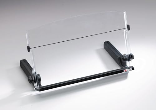 3M Adjustable in-Line Document Holder, Black, DH640, 1 Pack/Case
