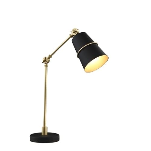 SONGCHAO Table Lamp Nordic Creative Desk Lamp Modern Minimalist Office Living Room Bedside Adjustable Mechanical Lamps for Night Stands(White)