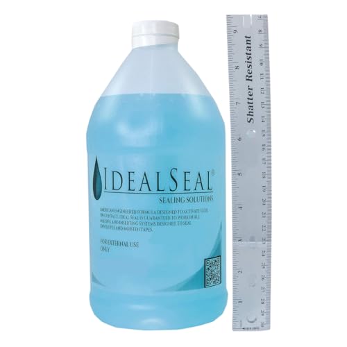 IdealSeal Envelope Liquid Moistener and Sealer - High-Efficiency, No-Mix Sealing Solution for Postage Machine and Mailing Systems - 64 oz