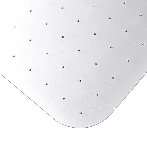 Floortex Ecotex BioPlus Carpet Chair Mat, 46" x 60", Clear Bio Based Polycarbonate (NRCMFLBG0004)