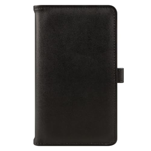 FranklinCovey - FC Basics Cover - Simulated Leather - Open Cover for Wirebound Planners (Pocket Slim, Black)