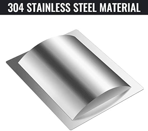 XKXKZXKFYL Drop in Deal Tray All Brushed 304 Stainless Steel Window Tray High Standard,12"(L) X 10"(W) X 1.6"(D)