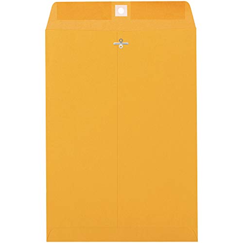 Tape Logic TLEN1007 Clasp Envelopes, 10" x 15", Kraft (Pack of 500)