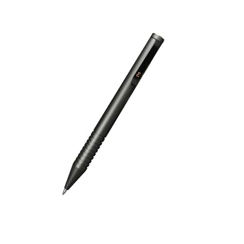 EDC Grafton Gunmetal Twist Refillable 0.7mm Metal Black Gel Ink Pen
