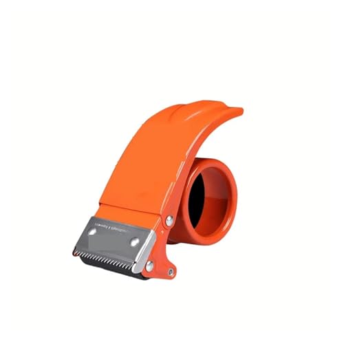 2Pcs Handheld Packaging Tape Dispenser, Metal Structure for Shipping