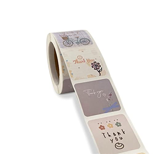 UOHLCX Thank You Stickers Wedding Invitation Party Gifts Decor Seal Packaging Bag Labels