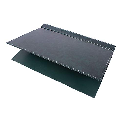 Leather Desk Set-Desk Office Accessories-Office Organizer- Home Office Accessories - Desk Supplies - Desk Storage Organizer -Desk Pad-Storage-13 Pieces -13 PCS (Green)