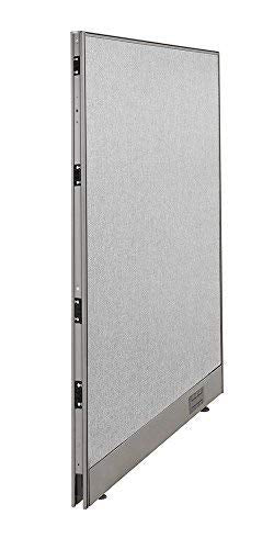 GOF Single Office Partition, Large Fabric Room Divider Panel, Custom Built Workstation (30"w x 48"h) 2.5ft x4ft