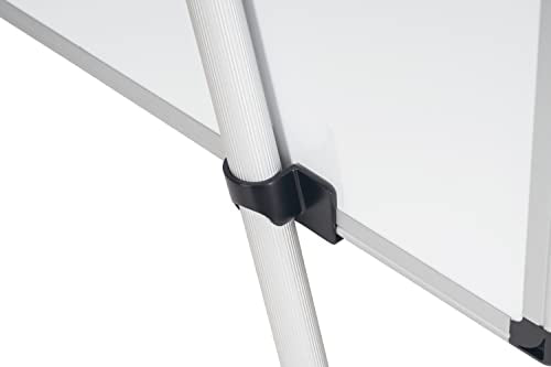 Bi-Office Earth Kyoto Flipchart Mobile Non Magnetic Easel, 70 x 100 cm (Euro size), Dry Wipe Surface, Aluminium Frame