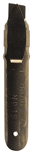 Brause 18040B - Pack of 50 Bandzug 4 mm Nibs
