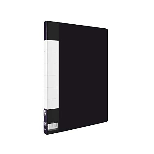 Clipboards 5 Pack Cover Clipboard A4 er with Classification Label Data Management Binder Plastic er with One or Two Metal Clips for Nurses, Students, Office (Black Single Clip)