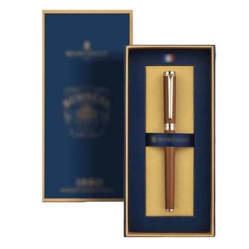 EYPKPL delicate Nib Pen Classic Fountain Pen Metal Smooth Writing Pen Smooth Writing Calligraphy Pen Office Supplies Boxed Gift Pens portable