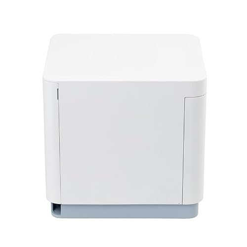 HK SYSTEMS Compact Design 3" 80mm Thermal POS Printer 300mm/sec USB Serial LAN WiFi, White Color