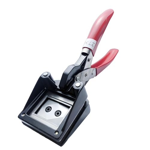 CUNZJIA 27X38Mm Metal Photo Cutter Manual Pictures Trimmers for Photos Cards and Paper Craft with Mechanism