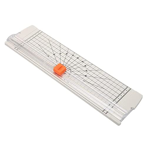 Shredders A4 Paper Cutting Machine Paper Cutter Trimmer Crafts Photo Scrapbook Blades DIY Office Home Stationery Knife (Color : Blue Size : 36.3X10cm) (White 36.3X10cm)