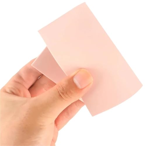Rubber Linoleum Blocks for Printmaking 6 Pcs 4"X6" Rubber Carving Blocks Soft Linoleum Stamp Making Kit Printing Block for Linocut & Craft