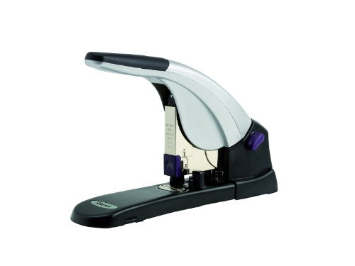 Rexel Mercury Stapler, 120 Sheet Capacity, Metal Body, Includes Staples, Silver and Black, 2100922