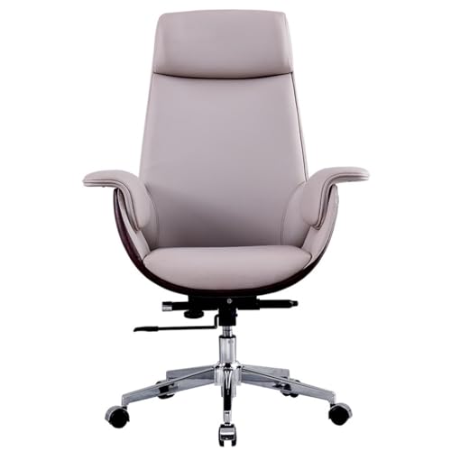 NSUQOA JSEIAJB Office Chair Leather Boss Chair Conference Chair Computer Chair