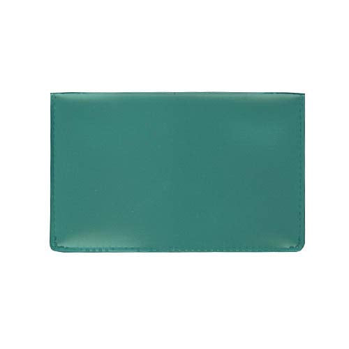 StoreSMART - Metallic Green Folding Business Card Holders - 50 Pack - Polypropylene Plastic (RPP2915MG-50)