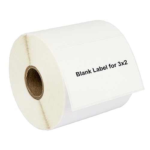 HouseLabels Compatible with Zebra, 1" Core, Premium Freezer, 3" x 2"