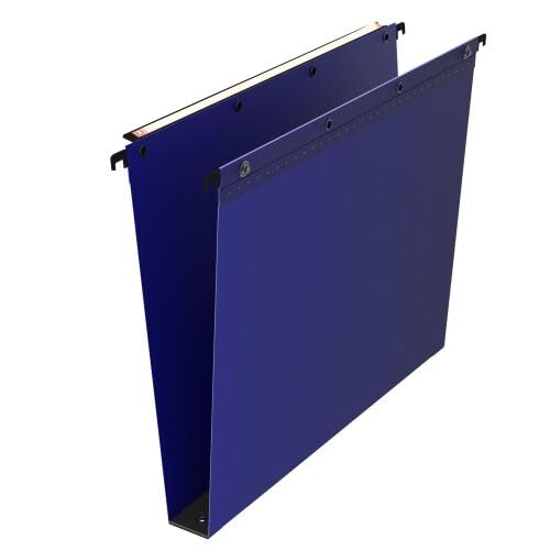 Elba, A4 Suspension Files, Polypropylene, 30 mm Base, Blue, Folders 10