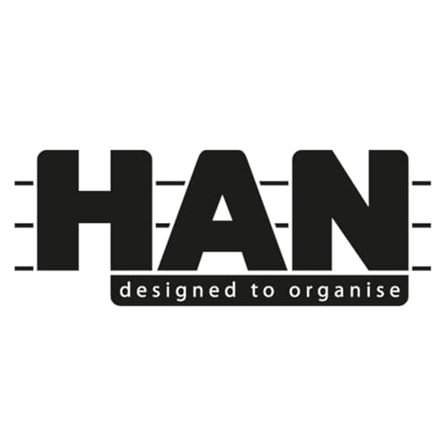 HAN 997 Card Index Box Croco DIN A7 Horizontal with 5 Support Plates and 100 Cards. Rot transluzent