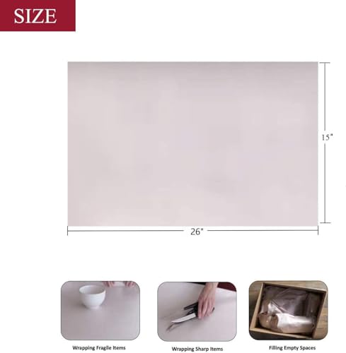 Newsprint Packing Paper Sheets for Moving, Shipping, Box Filler, Wrapping and Protecting Fragile Items 7.8 Lbs (300 Sheets, 26” x 15”)