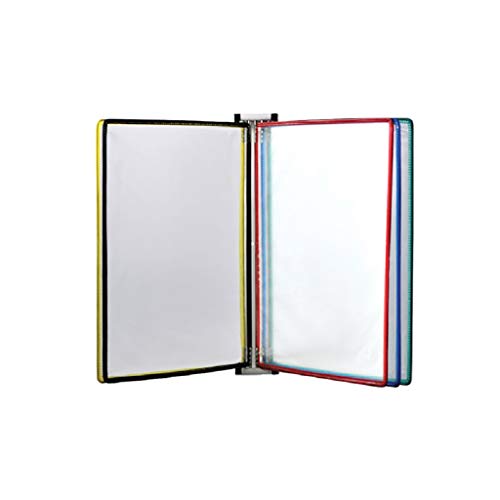 KGDJBGSE Wall Mounted File Holder Hanging Organizer Flip File Holder Wall Mounted Magnetic Display 24.5 x 35.4cm