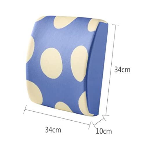 UOHLCX Cushion Integrated Back Office Seat Lumbar Chair Waist Support