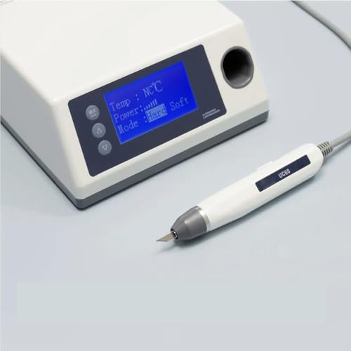 Ultrasonic Cutter, Ultrasonic Cutting Knife with 5 Blades, Multifunctional Hand-held Cutter, for Plastic Leather Resin Acrylic Wood Sheet, Ultrasonic Cutter Knife