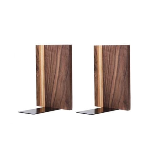 kP8Jn2JgH Bookends Bookends Non-Skid Bookend for Shelves,Heavy Duty for Book Lovers Organising Desktop Decorative