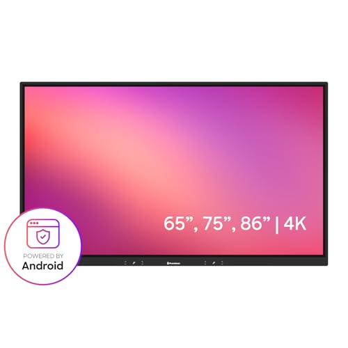 Promethean ActivPanel LE 86” High Specification Digital Whiteboard, 4K UHD, Interactive Display, Android OS, EDLA Certified, 3 Year Onsite Support