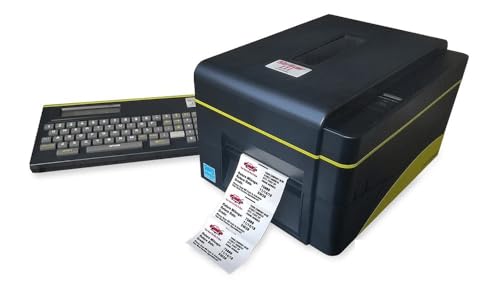 CUTE THINGS & CC Striker Pro V4.0 Oil Service Reminder Printing System with QR Code - Oil Change Reminder Printer System w/Keypad, Ink and 500 Service Stickers.