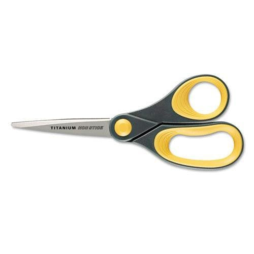 ACME UNITED CORPORATION 15454 Titanium Non Stick Scissors, 8quot; Straight, 3/Pack