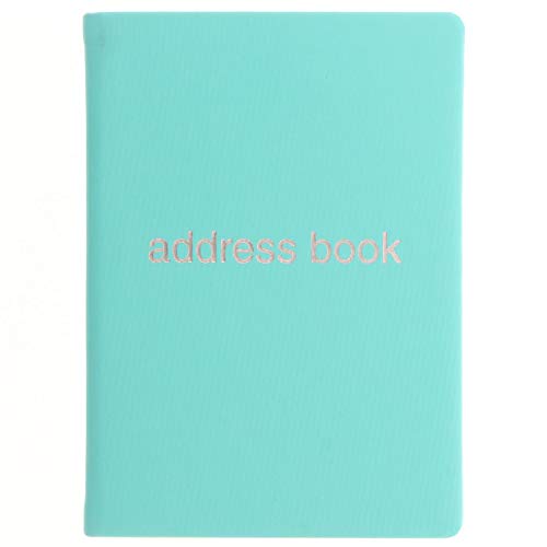 Letts Dazzle A6 Address Book Turquoise