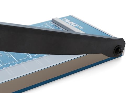 Dahle 502 Craft Creative A4 Self-Sharpening Stack Paper Guillotine Trimmer, Blue