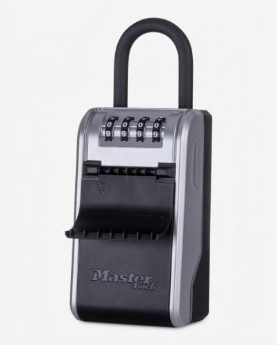 Master Lock High Capacity Key Lockbox, Combination Dial, Removable Shackle