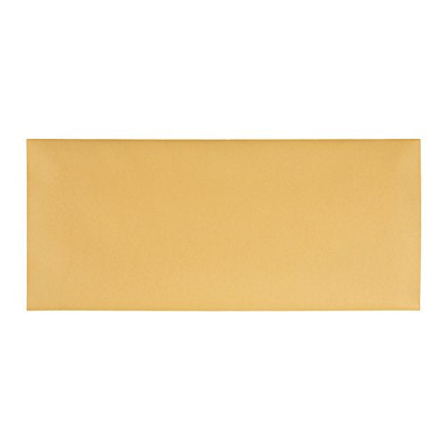 Quality Park, #11 Kraft Envelopes, Gummed, Brown Kraft, 4.5x10.375, 500 per box (11362)