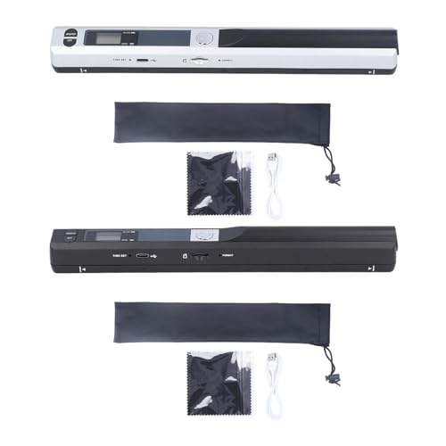 Handheld Document Scanner Portable PDF and JPG HD Scanning USB 2.0 8.27 Inch with CD for Pictures(6.4mm -1)