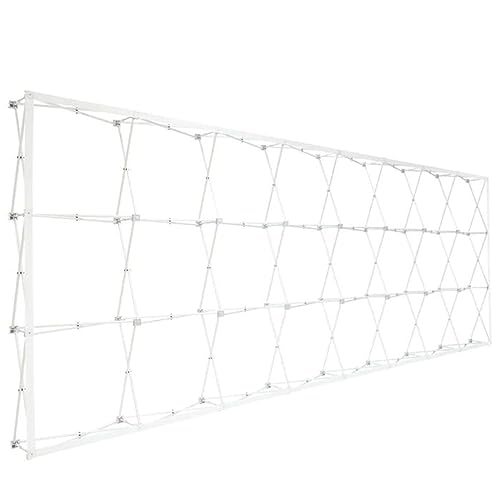Alghualy Custom Fabric Pop Up Straight Display, Trade Show Display Backdrop Booth, Hook and Loop Step and Repeat Backdrop for Trade Show Backdrops (Graphic Only, 20ftx8ft)