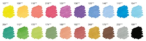 Faber-Castell Pitt Artist Dual Markers, 20 Colors for Lettering