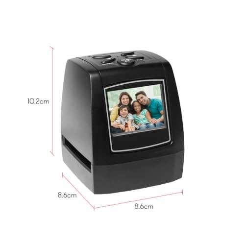 High Resolution 35mm 135mm Negatives Film Scanner Slide Film Converter for Easy Digitization of Old Photos Images Viewer