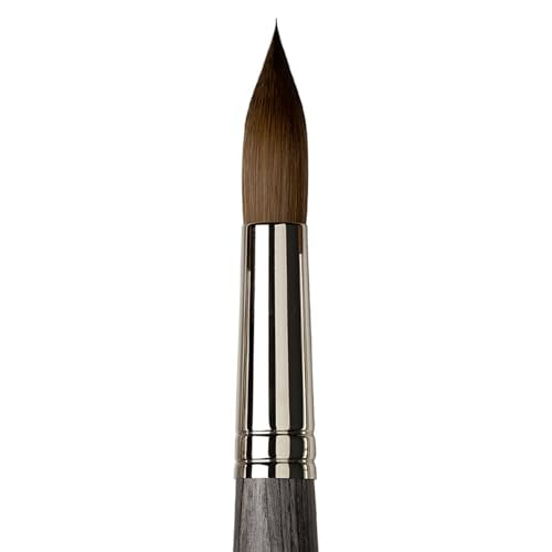 da Vinci COLINEO Synthetic Kolinsky Red Sable Round for Watercolorm - Series 5522 Rounds (24)