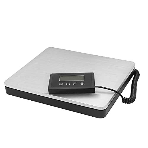 KYTGFH Wlectronic Food Scales Digital 180Kg/0.05Kg Heavy Duty Industrial Digital Precision Scale Shipping Postal Scale Commercial Platform Scale Electronic Express,