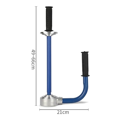 Stretch Wrap Dispenser, Adjustable Heigh 19-26 Inch Manual Stretch Film Dispenser Tool with Adjustable Handle, Compatible with 1.5", 2", and 3" Cores, for Office, Home, Stores and Warehouses