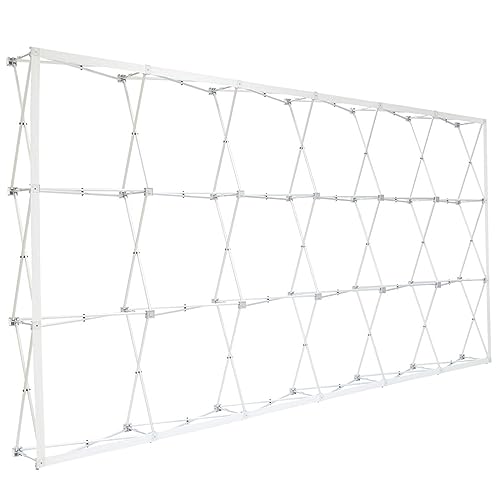 Alghualy Custom Fabric Pop Up Straight Display, Trade Show Display Backdrop Booth, Hook and Loop Step and Repeat Backdrop for Trade Show Backdrops (Graphic Only, 15ftx8ft)